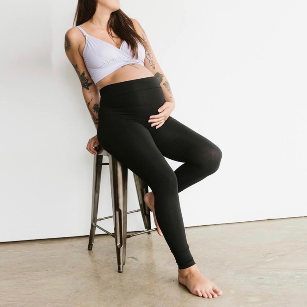 Storq signature maternity leggings size P